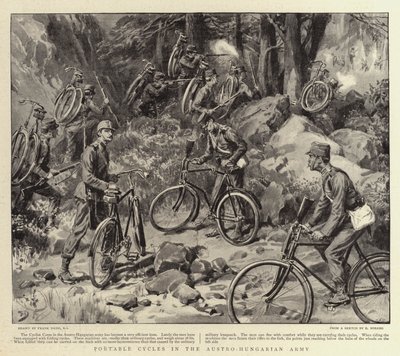 Portable Cycles in the Austro-Hungarian Army by Frank Dadd